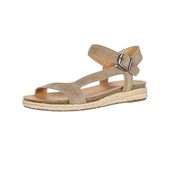Women's Tan Espadrille Sandal Lucky Brand Size 10 - Picture 1 of 7